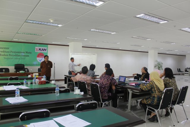 Pelatihan Asesor 1-2 Oktober 2015